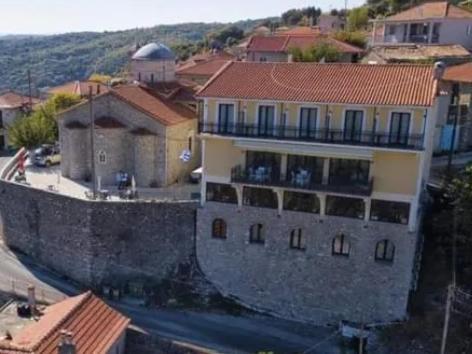 Hotel Isaraiko Spiti Agia Theodora Isaris Bagian luar foto